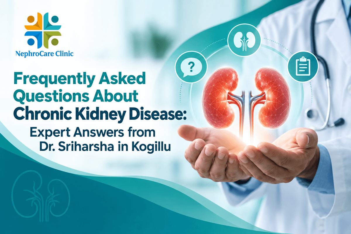 Frequently Asked Questions About Chronic Kidney Disease: Expert Answers from Dr. Sriharsha in Kogillu
